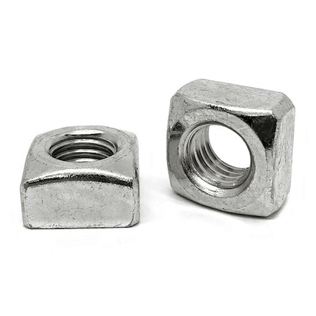 Boltsandnuts.Com 100 Pieces #10-24 18-8 Stainless Steel Square Nuts, 100PK 10CSQNSS-100